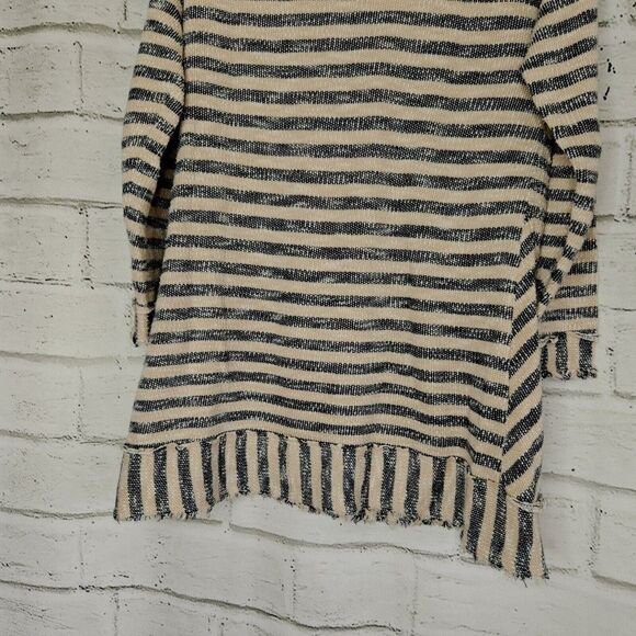 Soft Surroundings Women's Sweater Striped Marina Pullover Nautical Medium - Picture 6 of 11